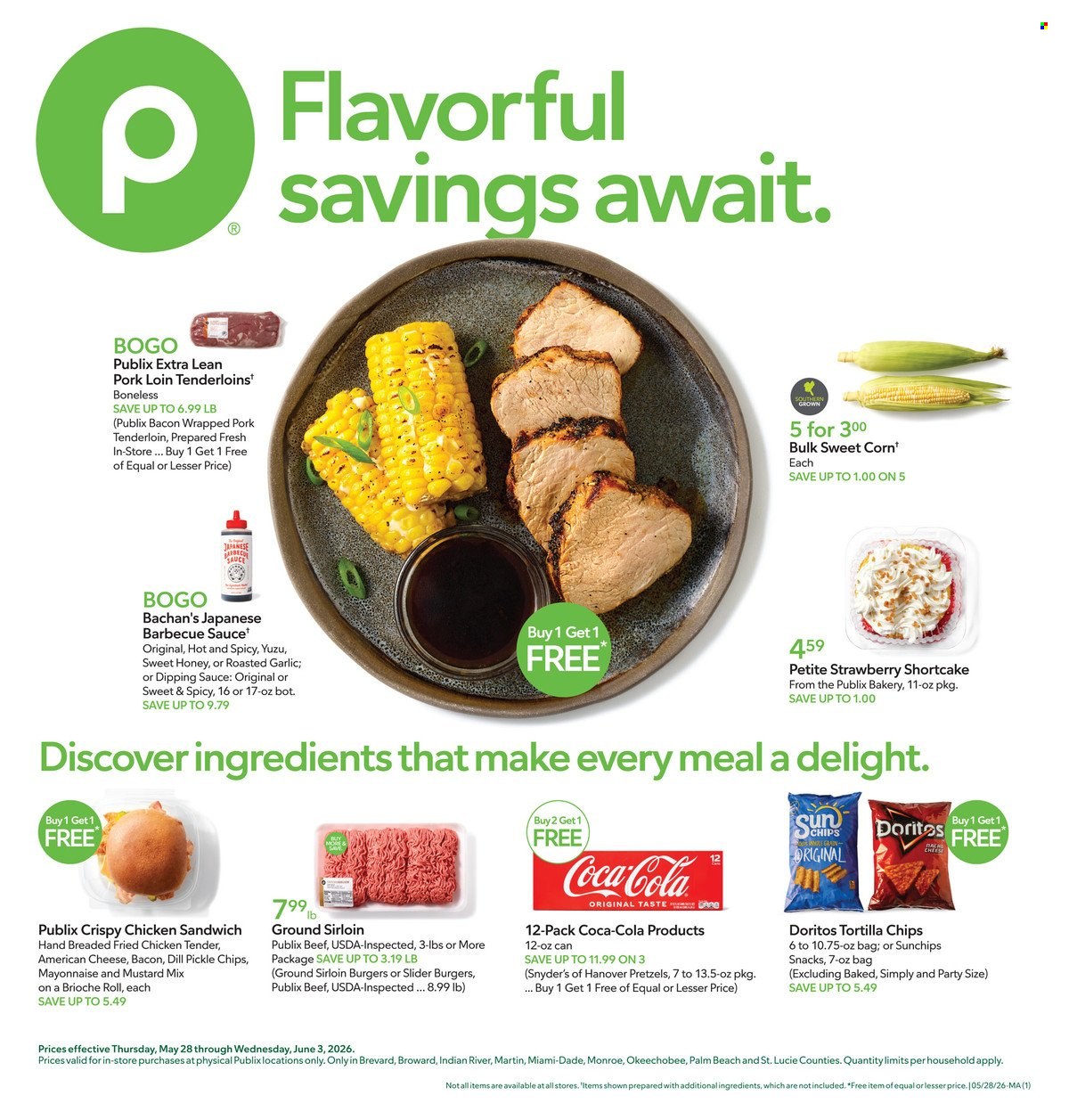 Publix ad - 05/28/2026 - 06/03/2026. Page 1