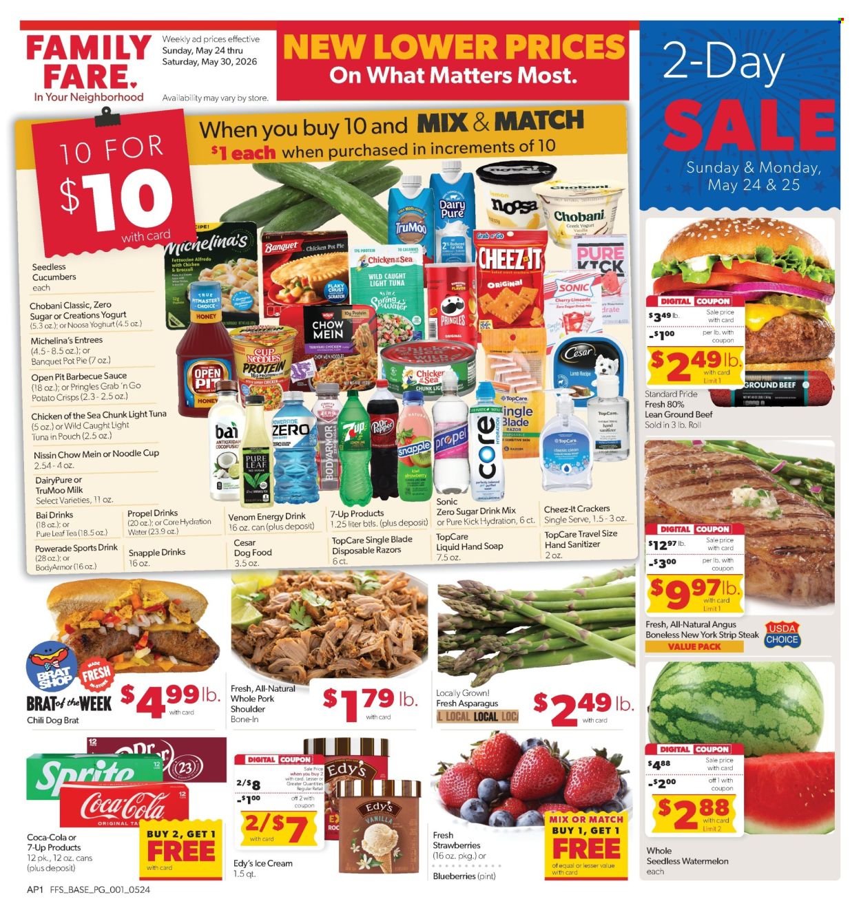 Family Fare ad - 05/24/2026 - 05/30/2026. Page 1