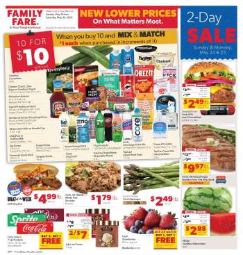 Family Fare Flyer - 05/24/2026 - 05/30/2026.
