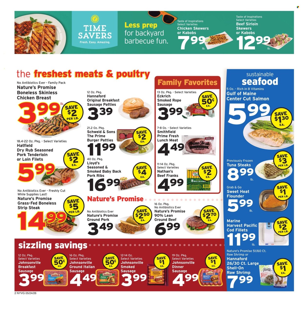 Hannaford ad - 05/24/2026 - 05/30/2026. Page 2