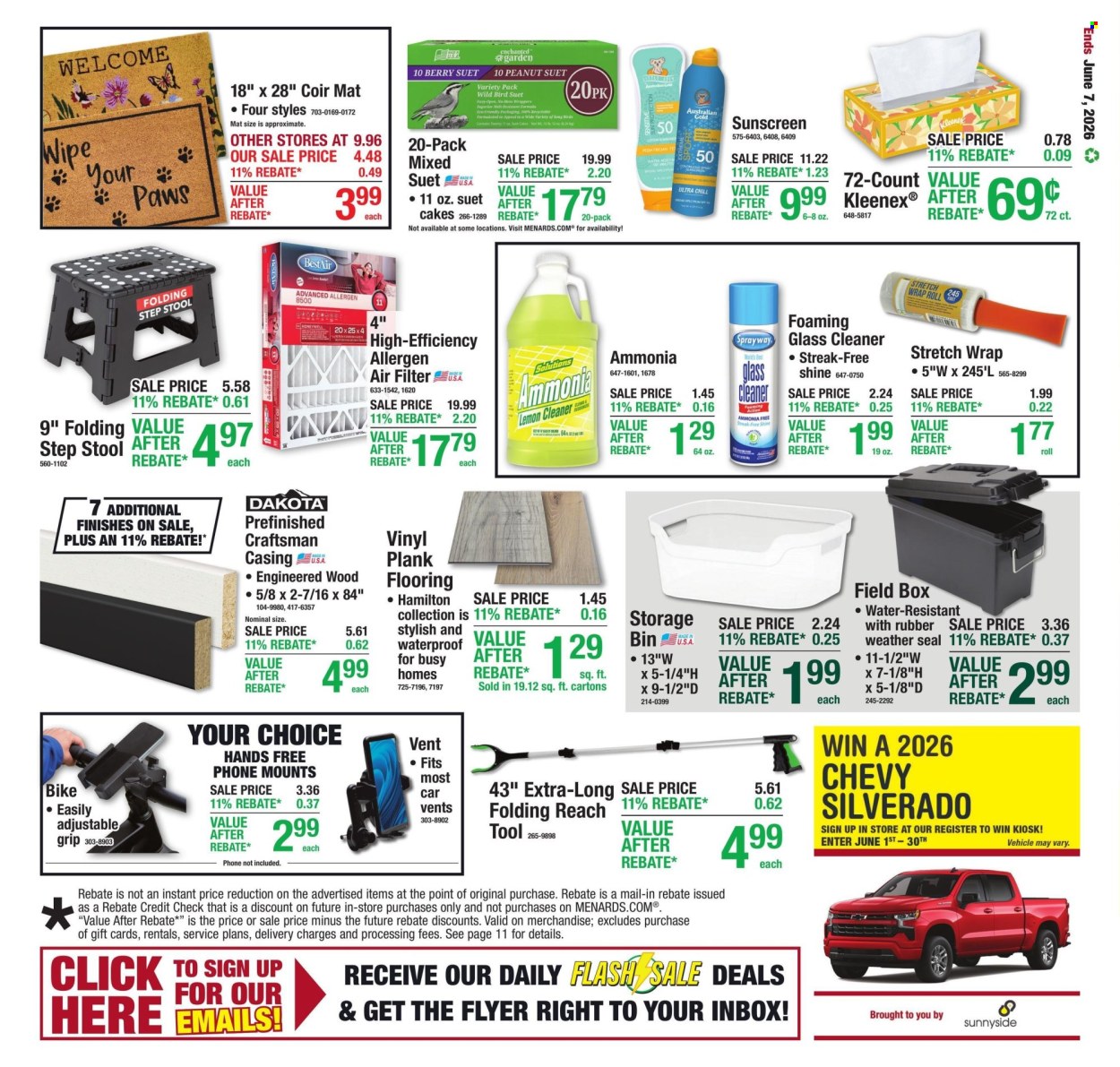 Menards ad - 05/28/2026 - 06/07/2026. Page 21