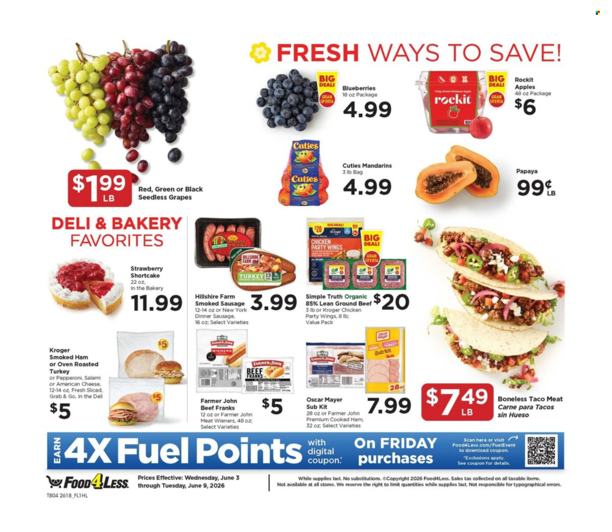 Food 4 Less ad - 06/03/2026 - 06/09/2026. Page 4