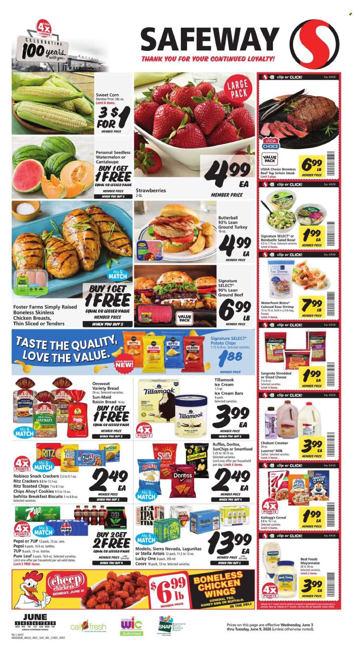 Safeway ad - 06/03/2026 - 06/09/2026. Page 1