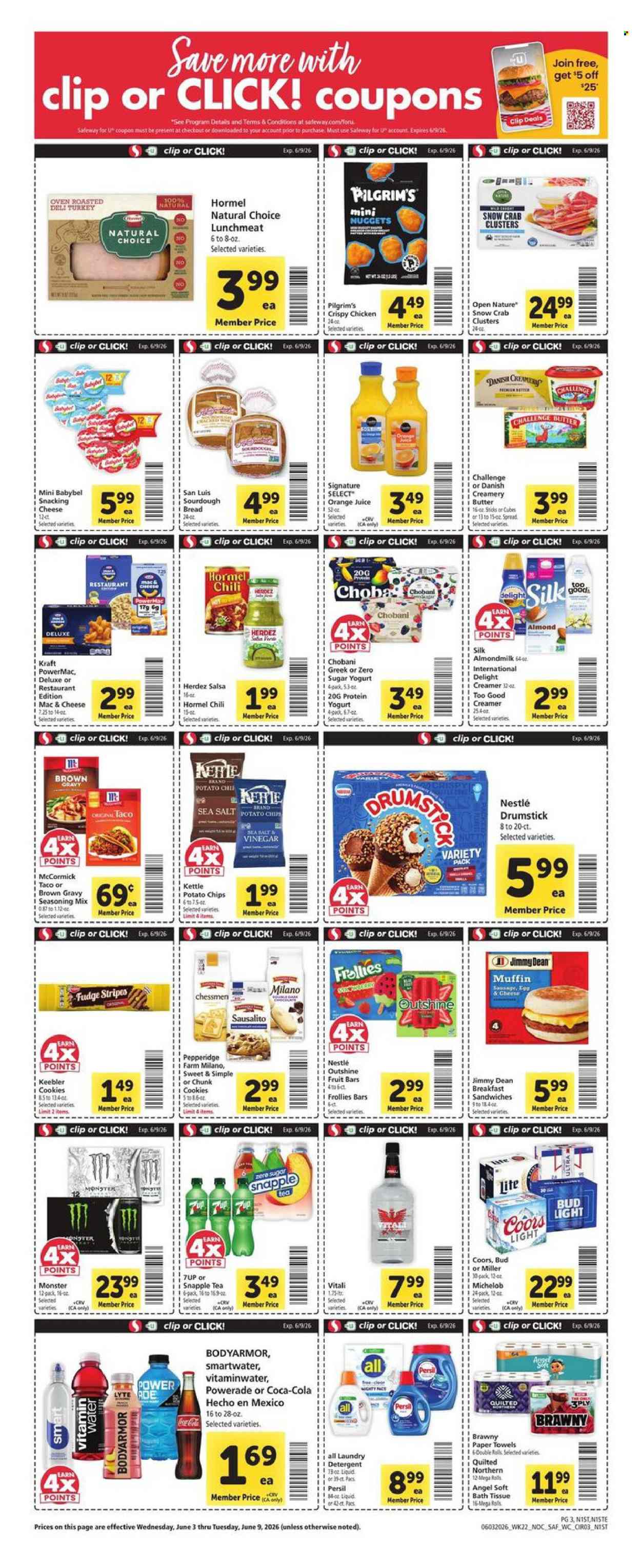 Safeway ad - 06/03/2026 - 06/09/2026. Page 3