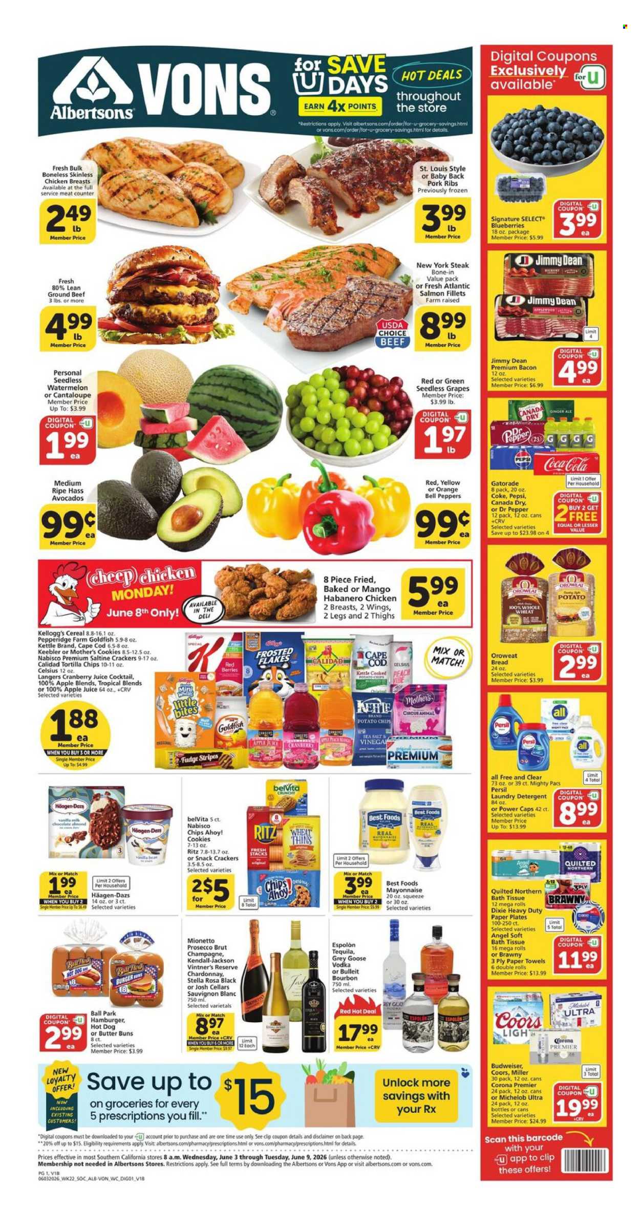 Albertsons ad - 06/03/2026 - 06/09/2026. Page 1