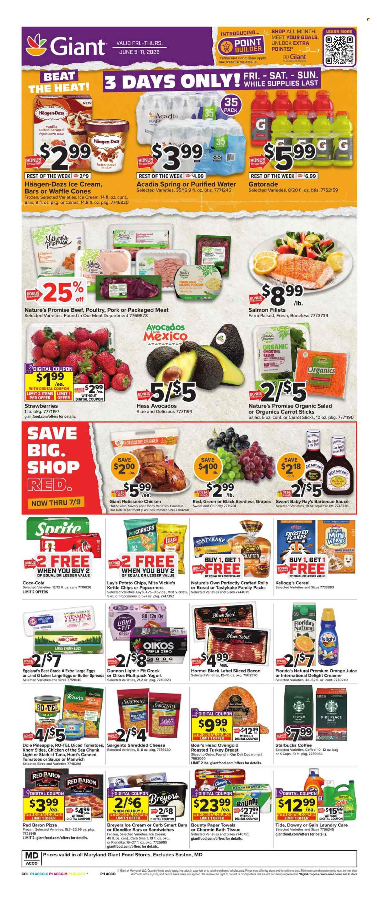 Giant Food ad - 06/05/2026 - 06/11/2026. Page 1