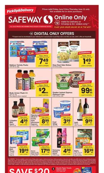 Safeway Flyer - 06/05/2026 - 06/11/2026.