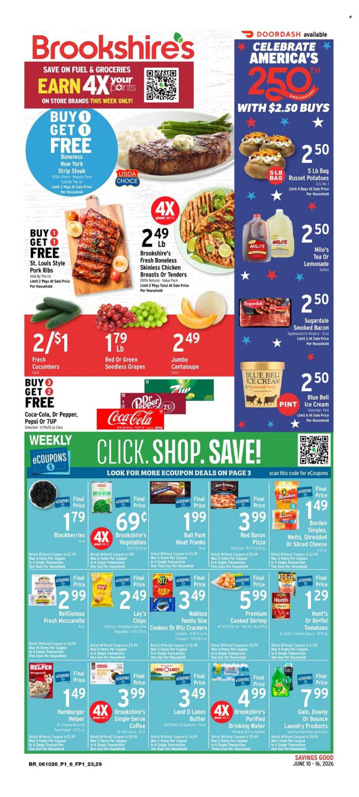 Brookshires ad - 06/10/2026 - 06/16/2026. Page 1