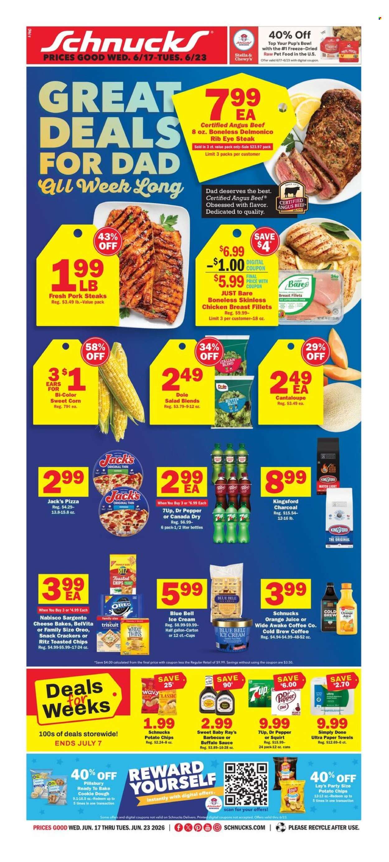 Schnucks ad - 06/17/2026 - 06/23/2026. Page 1