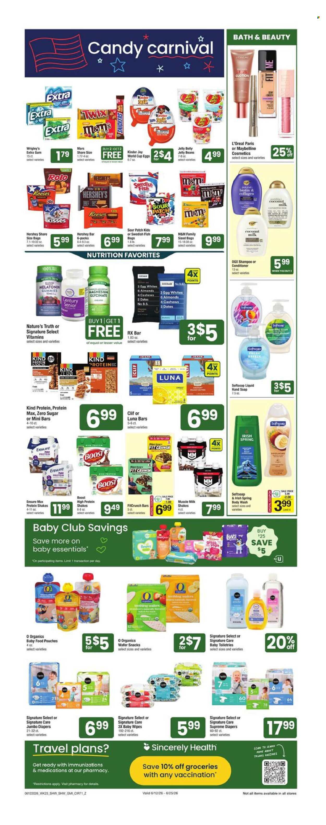 Shaw’s ad - 06/19/2026 - 06/25/2026. Page 6