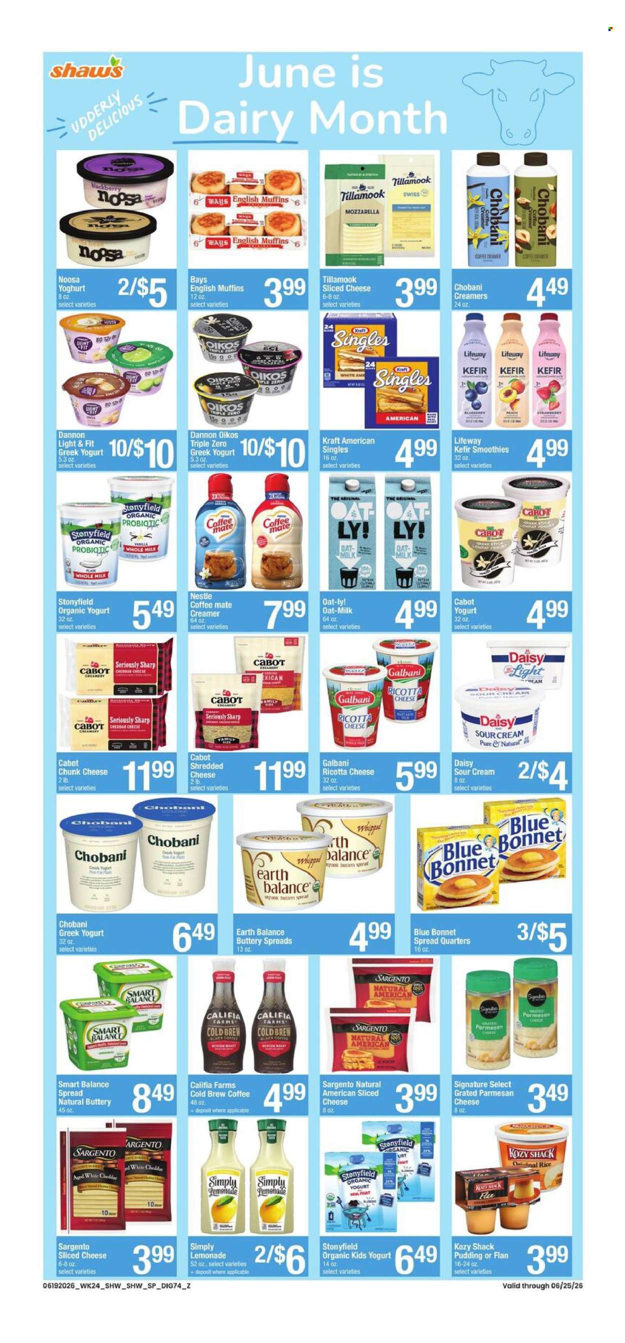 Shaw’s ad - 06/19/2026 - 06/25/2026. Page 7