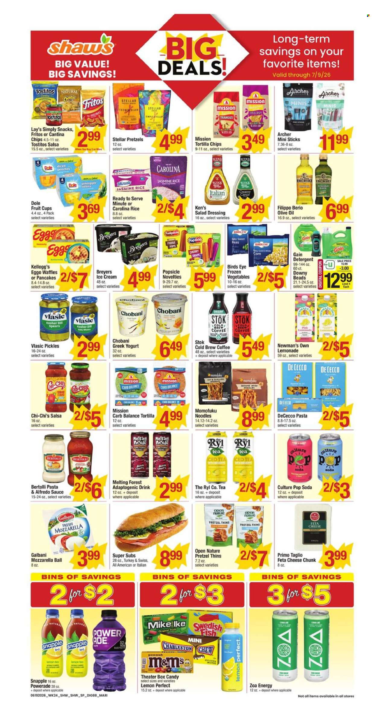 Shaw’s ad - 06/19/2026 - 06/25/2026. Page 9