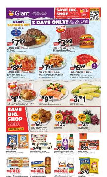 Giant Food Flyer - 06/19/2026 - 06/25/2026.