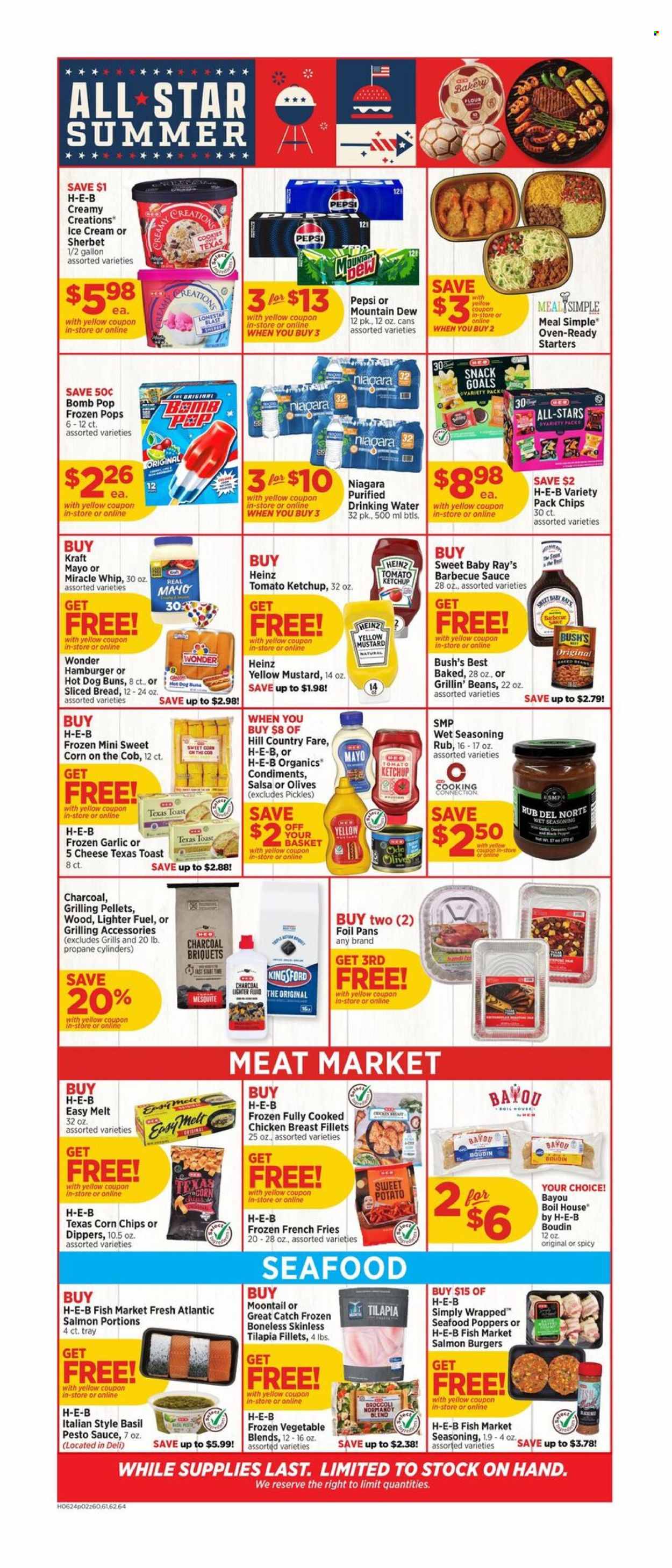 H-E-B ad - 06/24/2026 - 06/30/2026. Page 2