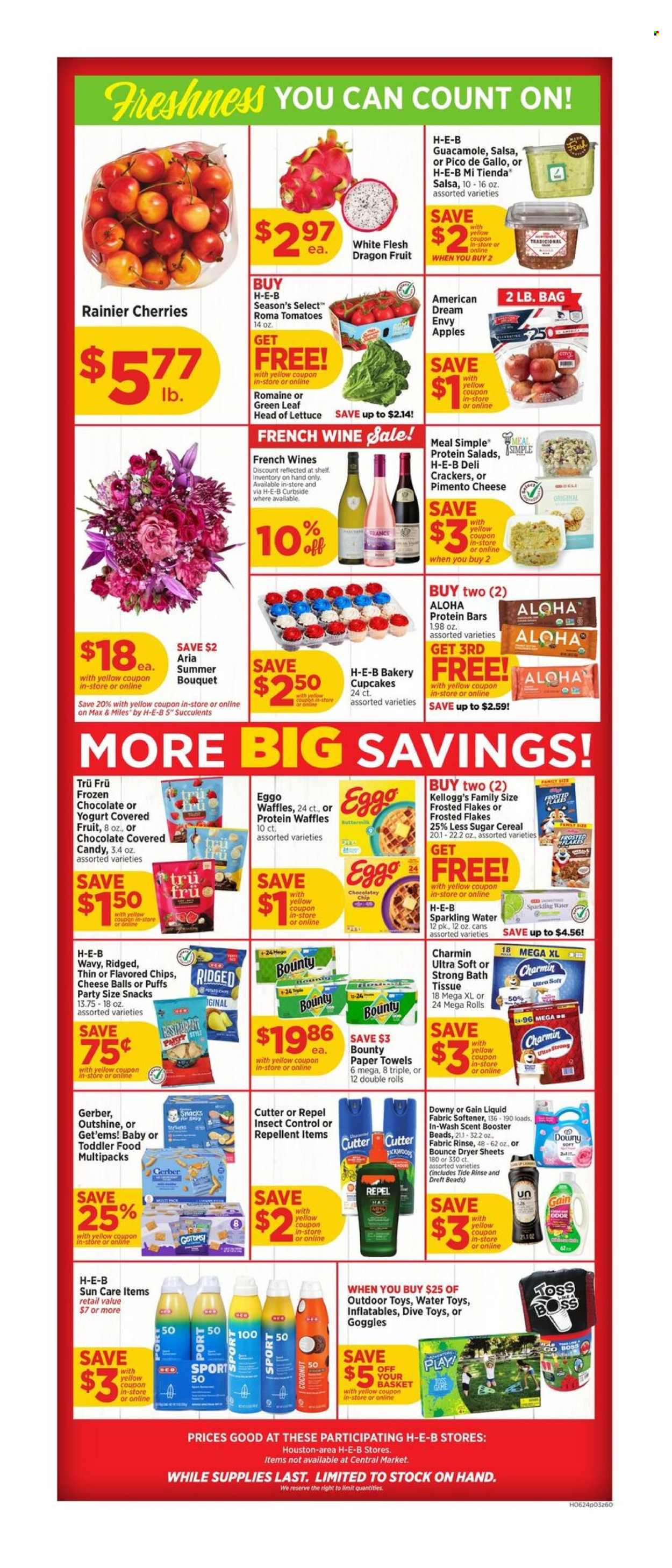H-E-B ad - 06/24/2026 - 06/30/2026. Page 3