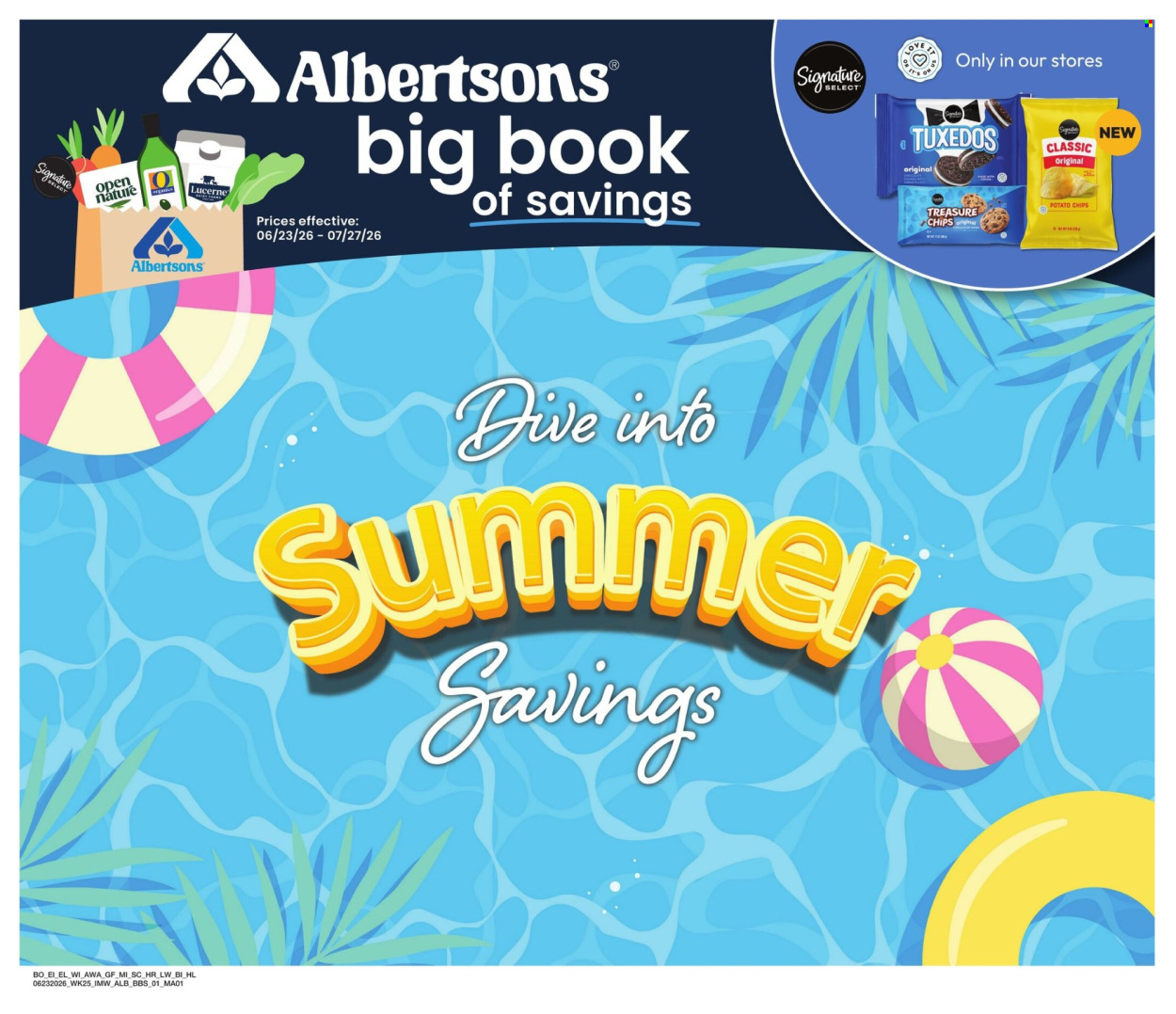 Albertsons ad - 06/23/2026 - 07/27/2026. Page 1