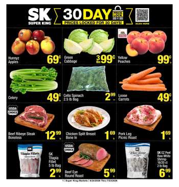 Super King Markets Flyer - 06/24/2026 - 07/23/2026.