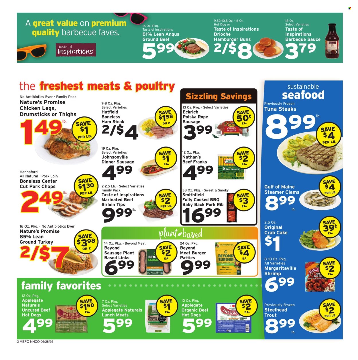 Hannaford ad - 06/28/2026 - 07/04/2026. Page 2
