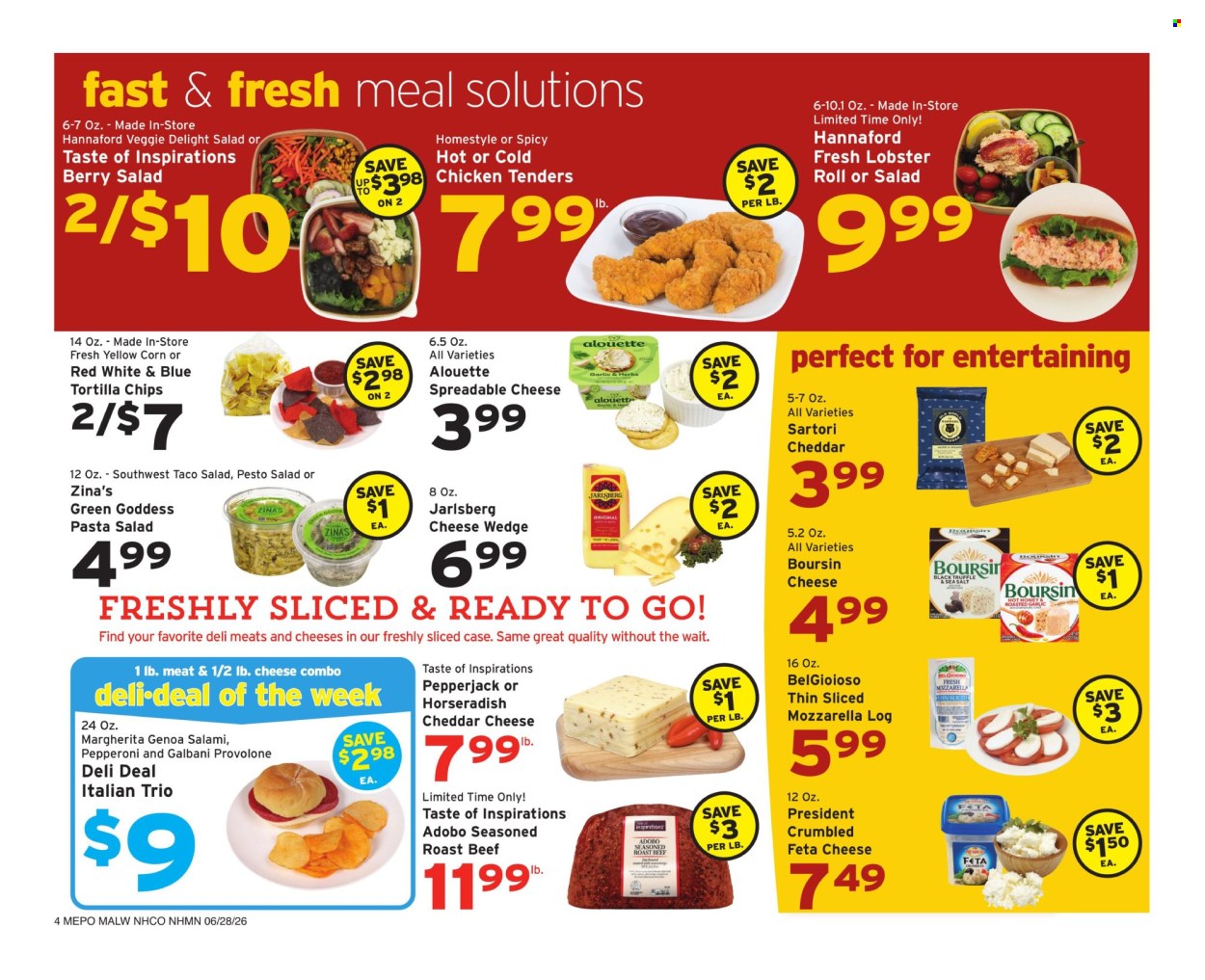 Hannaford ad - 06/28/2026 - 07/04/2026. Page 4
