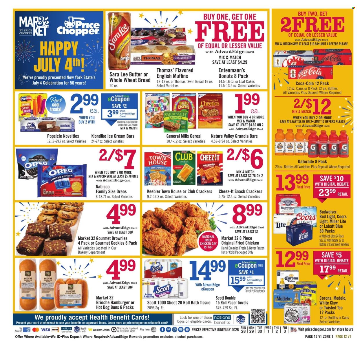 Price Chopper ad - 06/28/2026 - 07/03/2026. Page 12