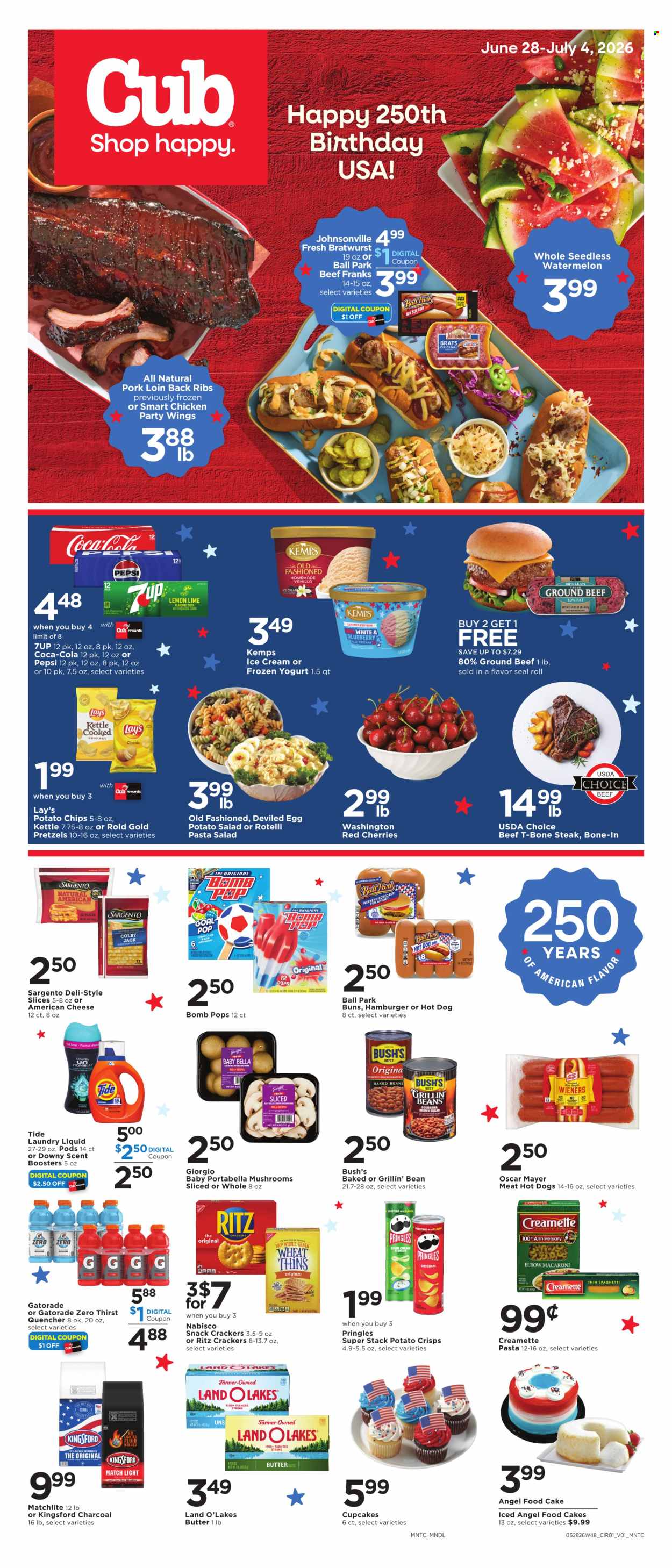 Cub Foods ad - 06/28/2026 - 07/04/2026. Page 1