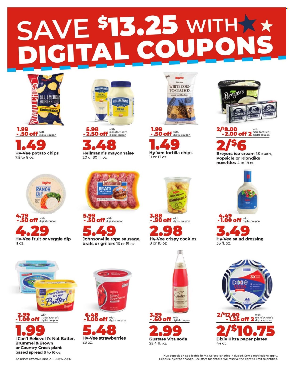 Hy-Vee ad - 06/29/2026 - 07/05/2026. Page 13