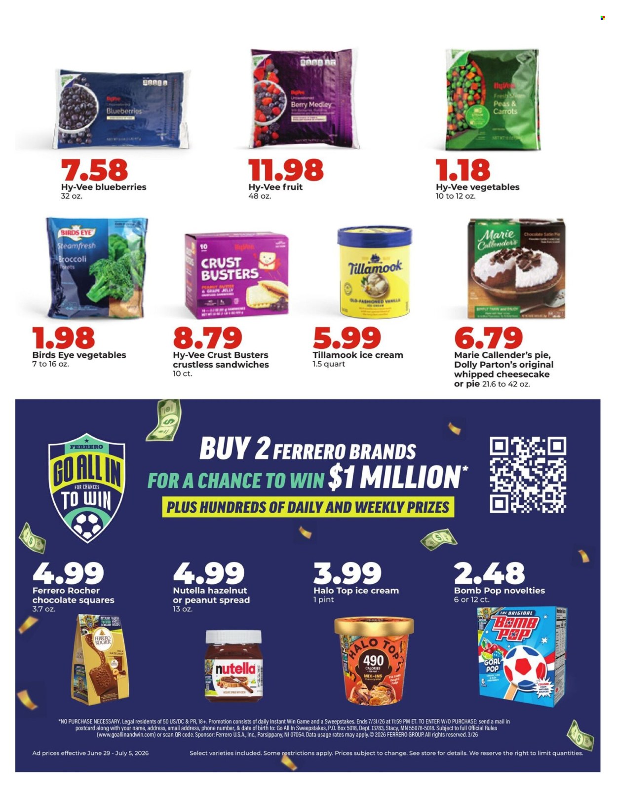 Hy-Vee ad - 06/29/2026 - 07/05/2026. Page 34
