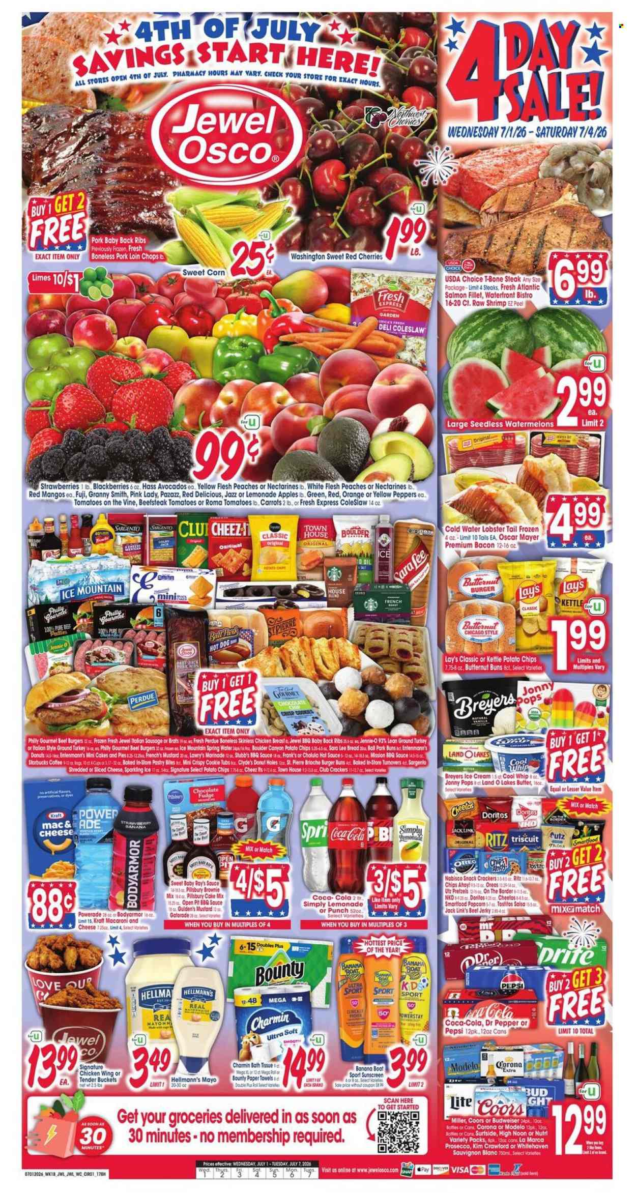 Jewel Osco ad - 07/01/2026 - 07/07/2026. Page 1