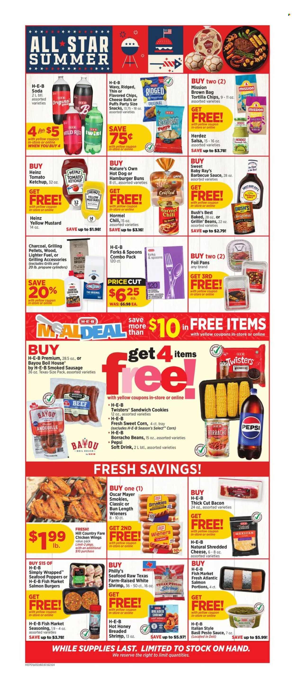 H-E-B ad - 07/01/2026 - 07/07/2026. Page 2