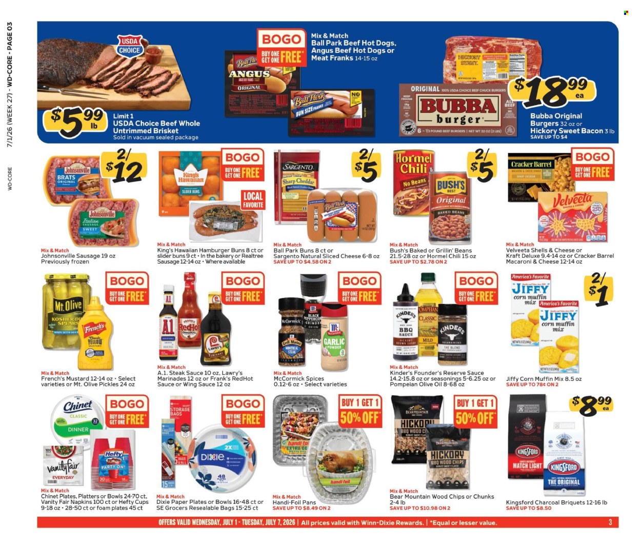 Winn Dixie ad - 07/01/2026 - 07/07/2026. Page 3