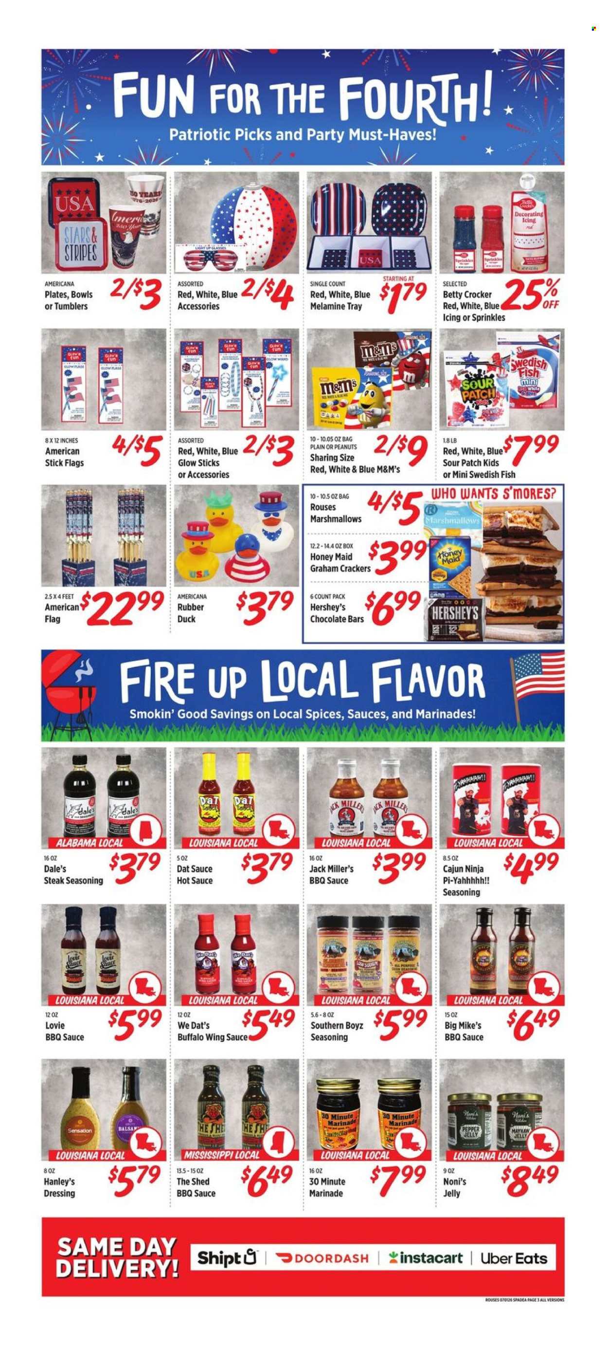 Rouses Markets ad - 07/01/2026 - 07/08/2026. Page 7