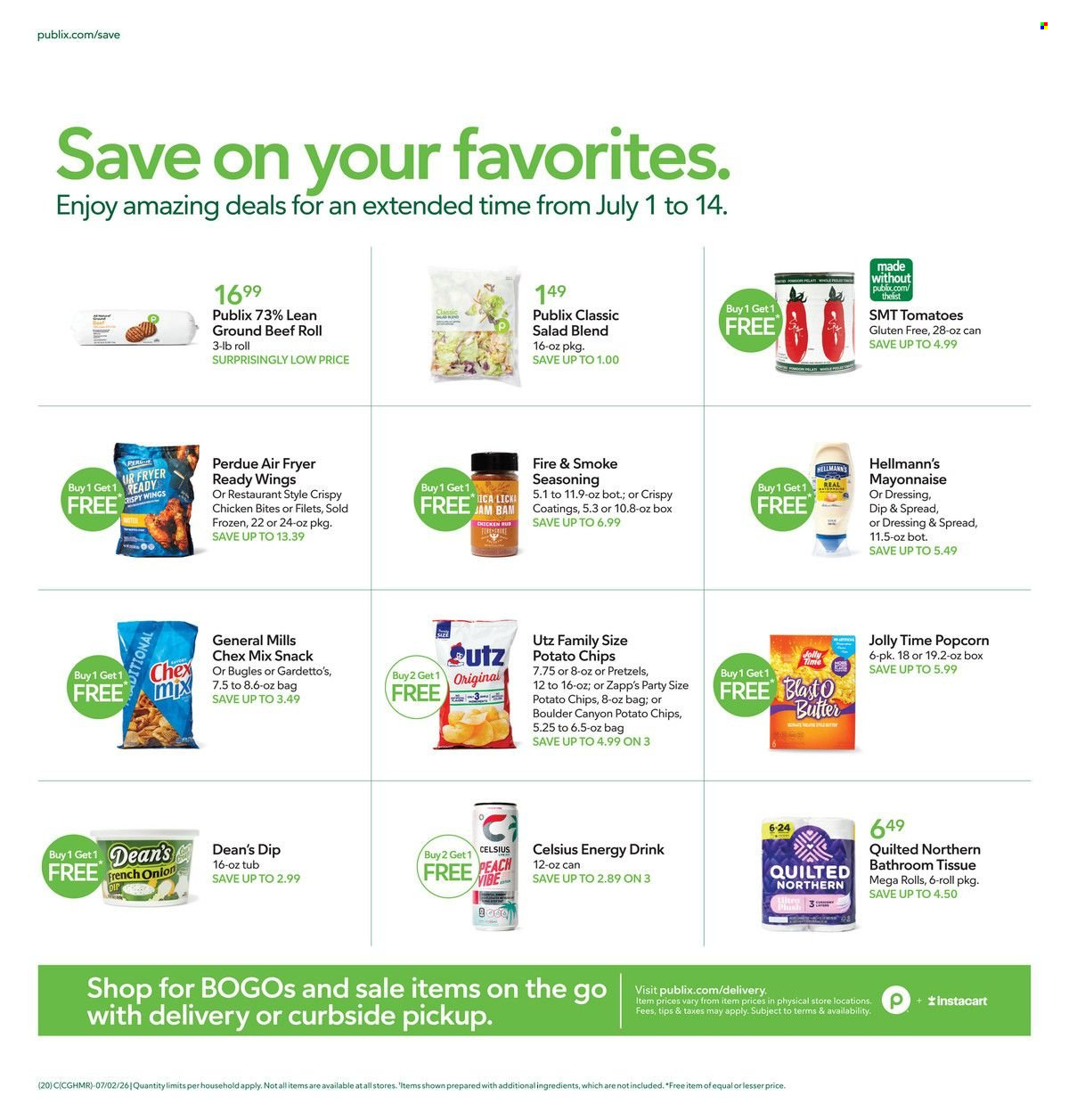 Publix ad - 07/01/2026 - 07/07/2026. Page 20