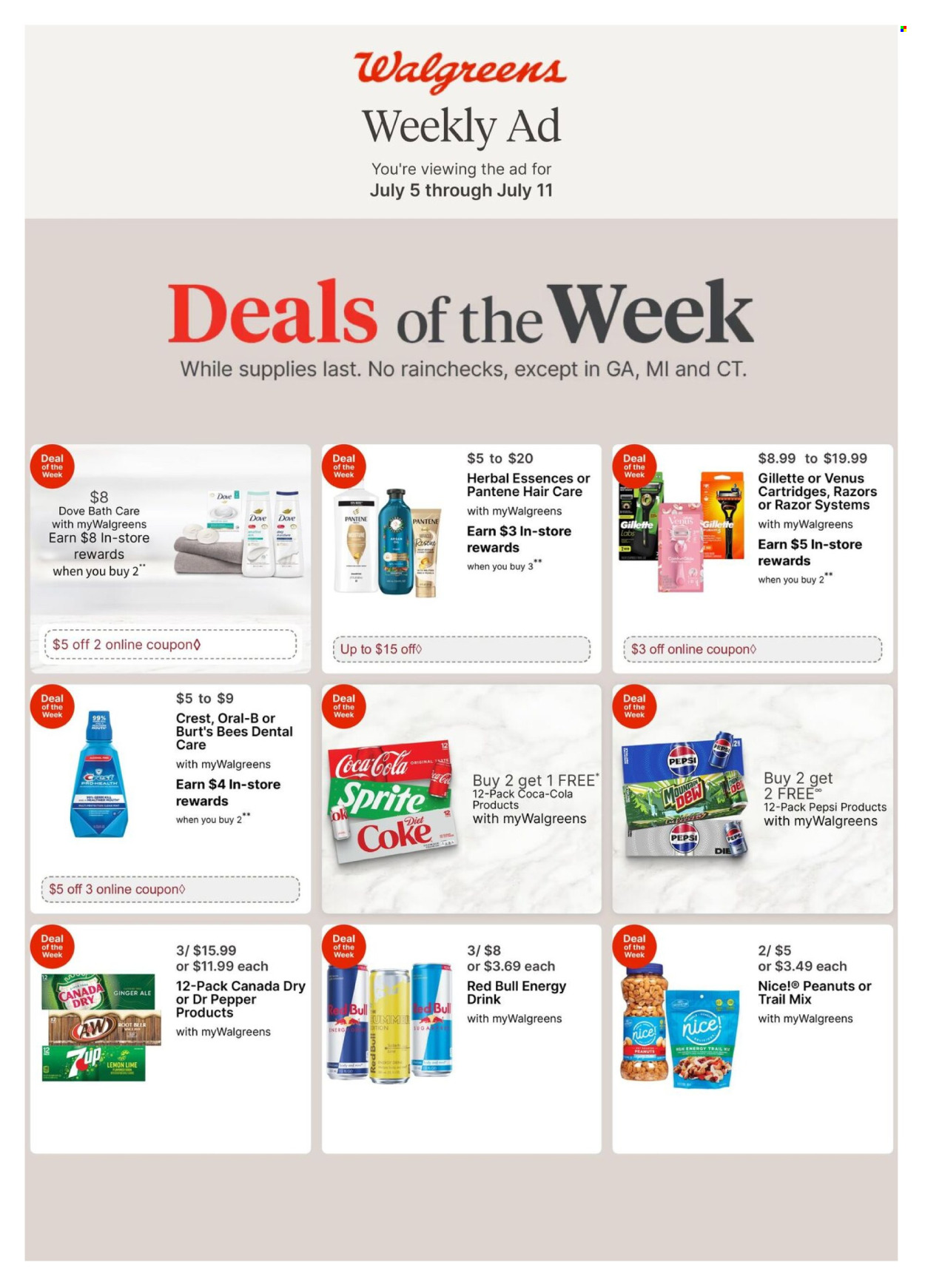 Walgreens ad - 07/05/2026 - 07/11/2026. Page 1