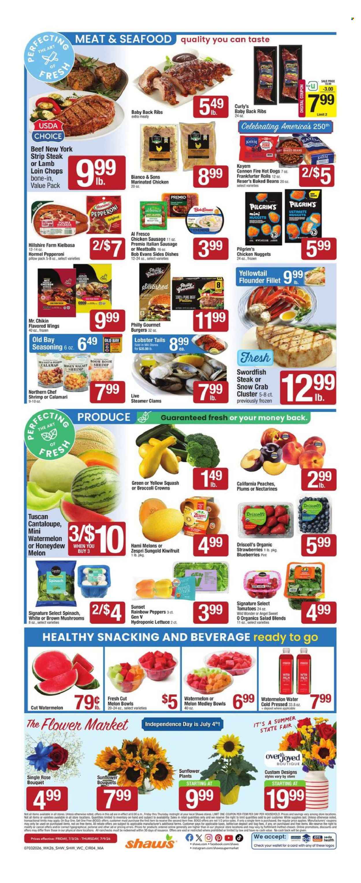 Shaw’s ad - 07/03/2026 - 07/09/2026. Page 4