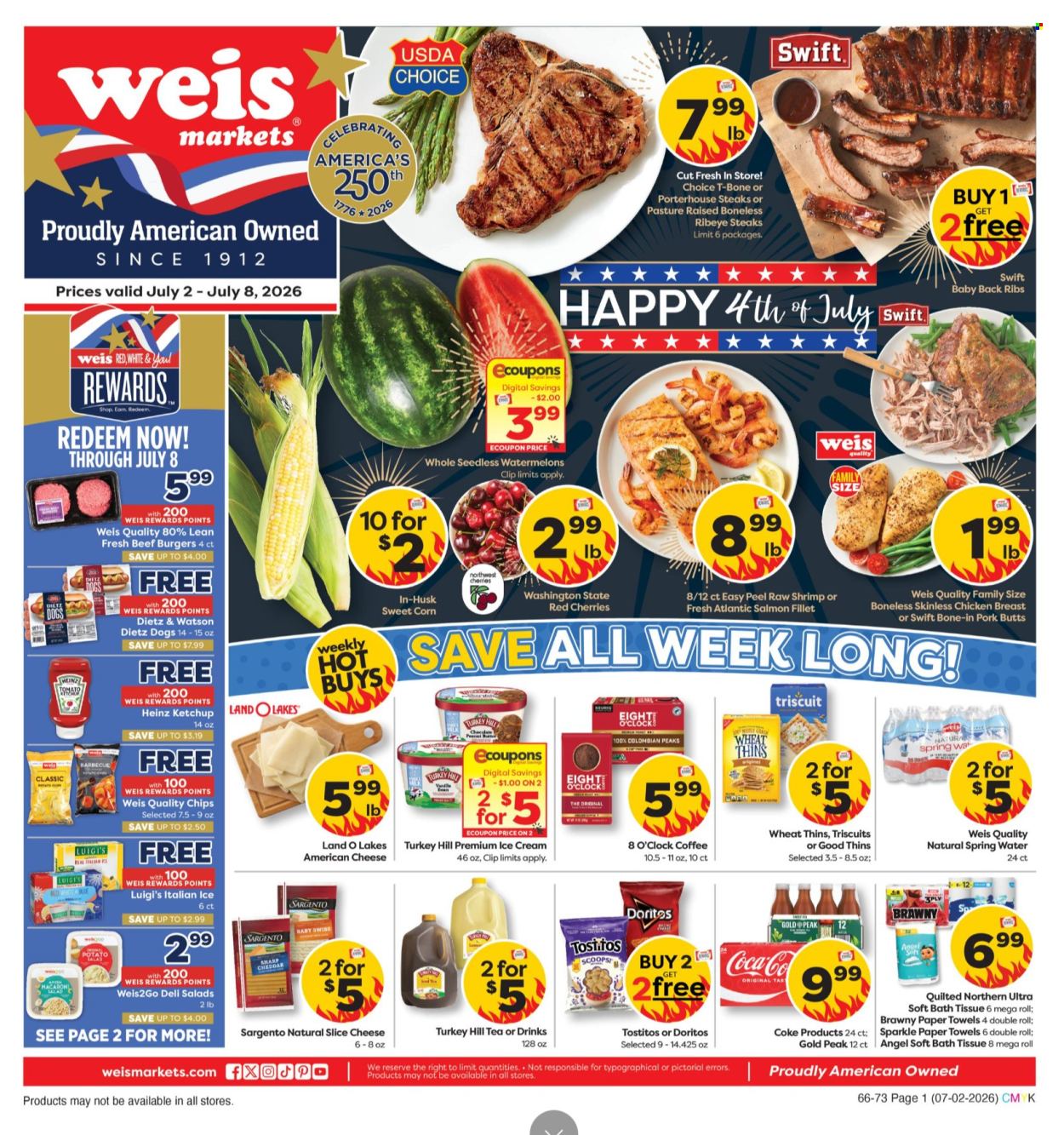 Weis ad - 07/02/2026 - 07/08/2026. Page 1
