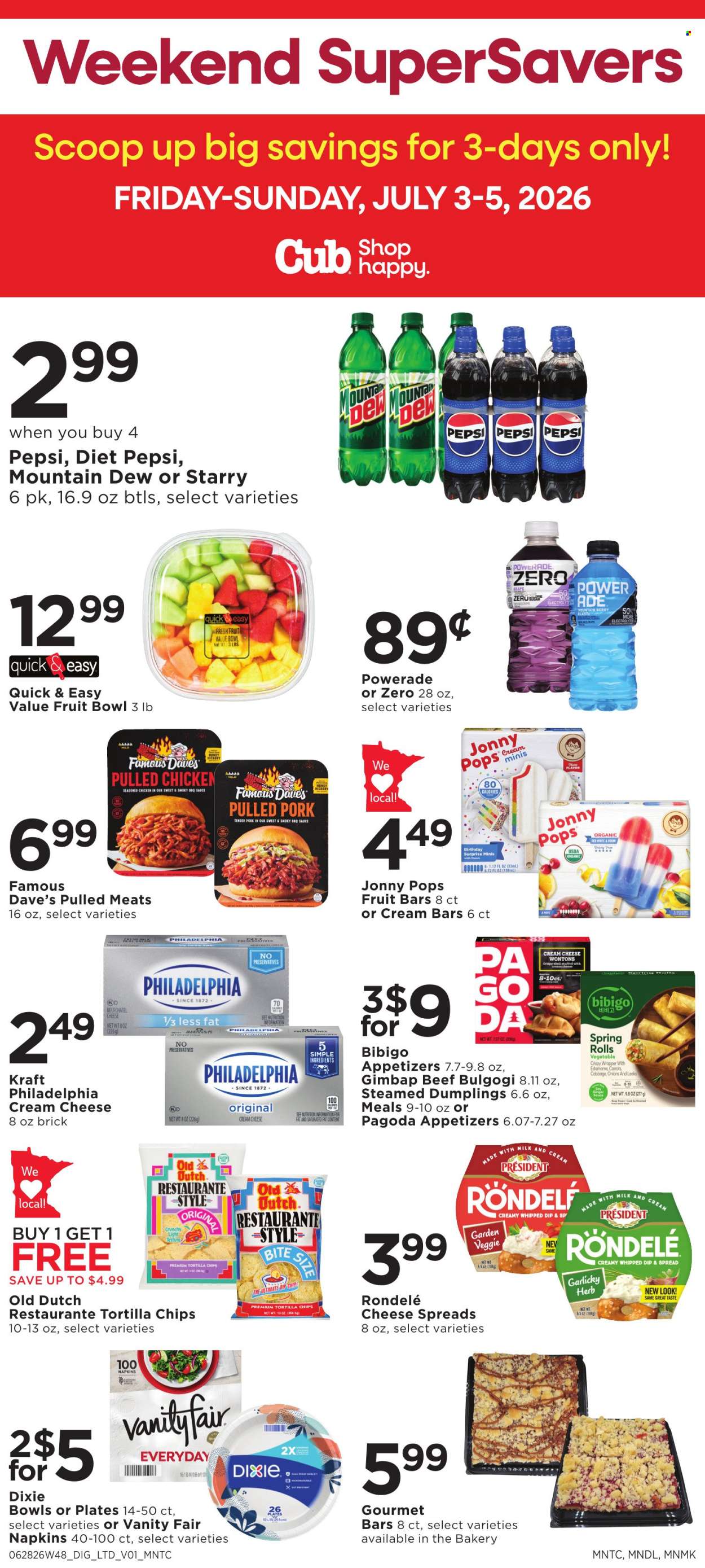 Cub Foods ad - 07/03/2026 - 07/05/2026. Page 1