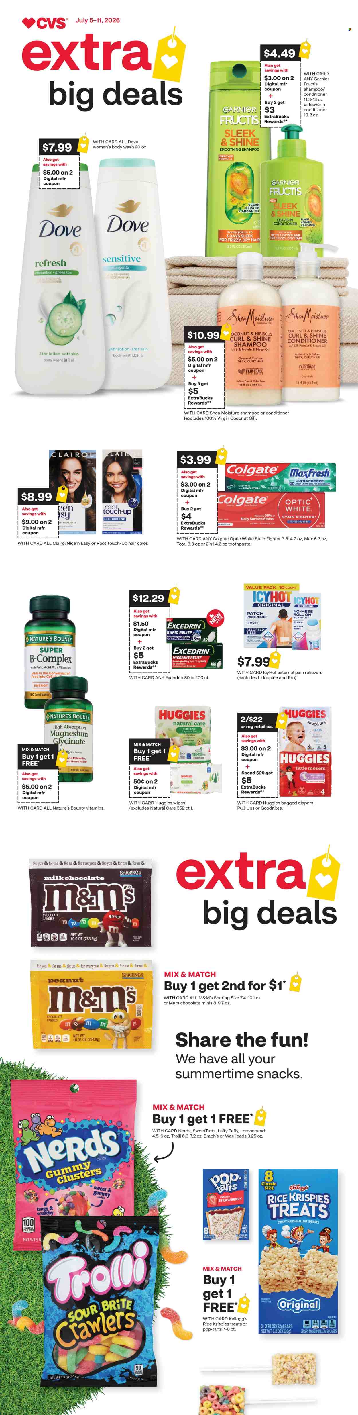 CVS Pharmacy ad - 07/05/2026 - 07/11/2026. Page 1