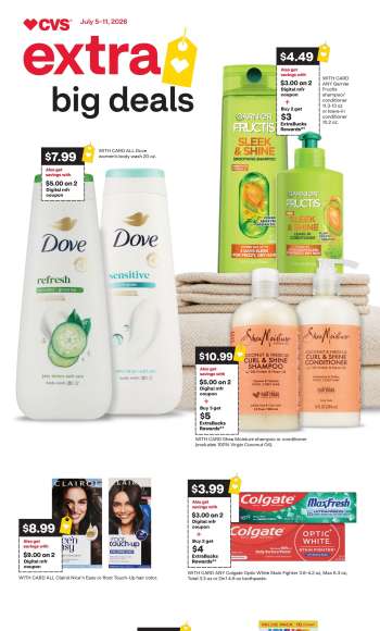 CVS Pharmacy Flyer - 07/05/2026 - 07/11/2026.