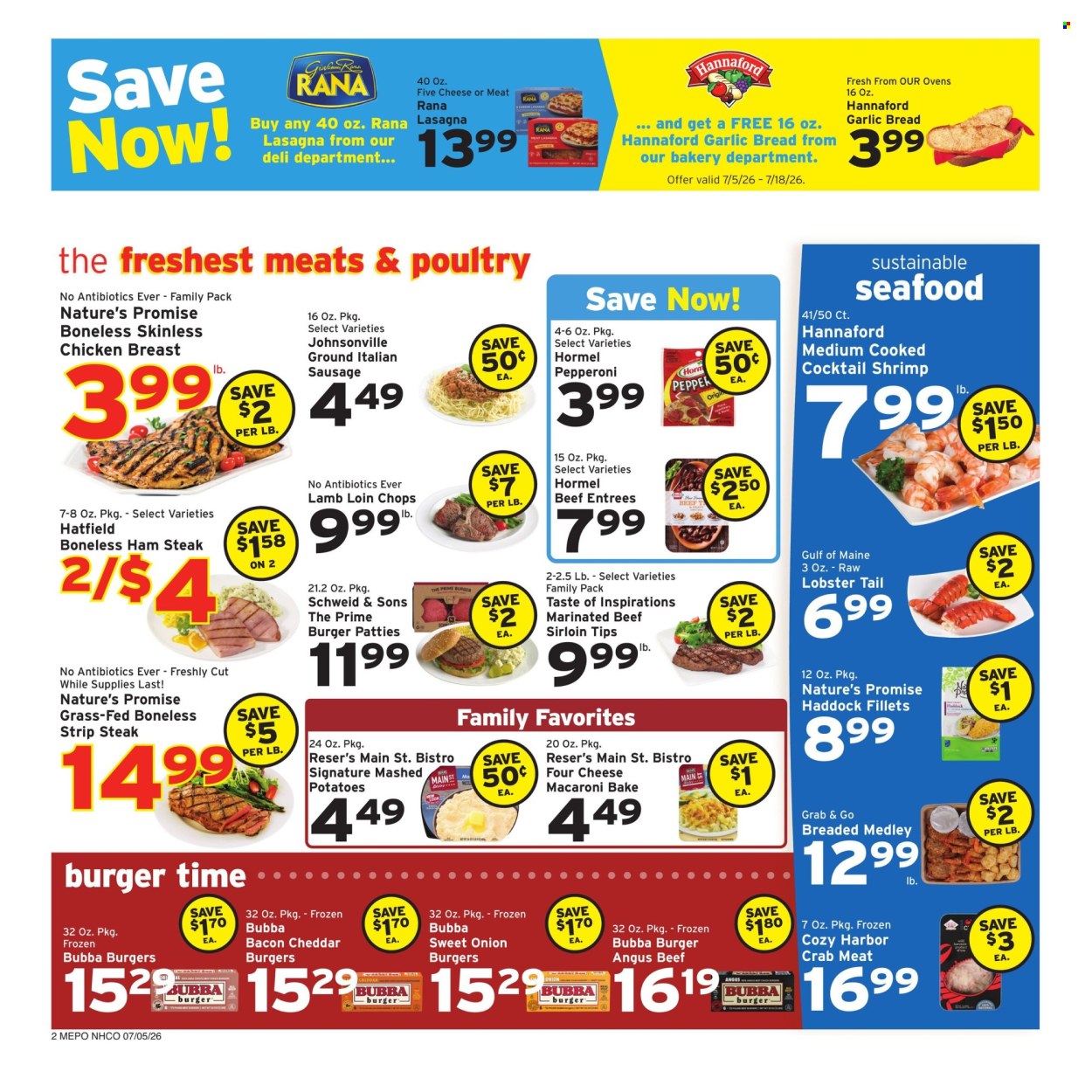 Hannaford ad - 07/05/2026 - 07/11/2026. Page 2