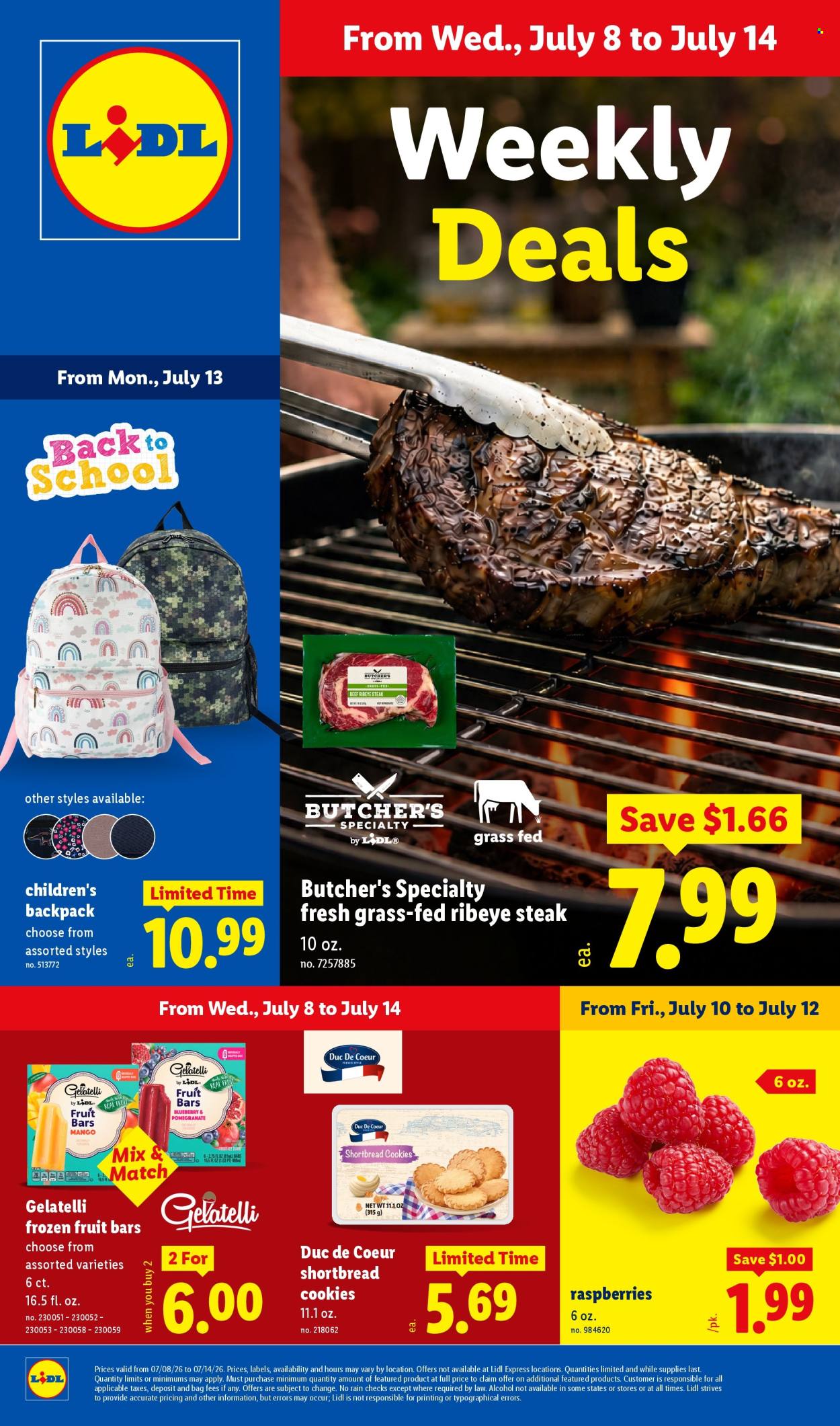 Lidl ad - 07/08/2026 - 07/14/2026. Page 1