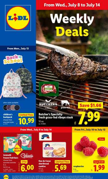 Lidl Flyer - 07/08/2026 - 07/14/2026.