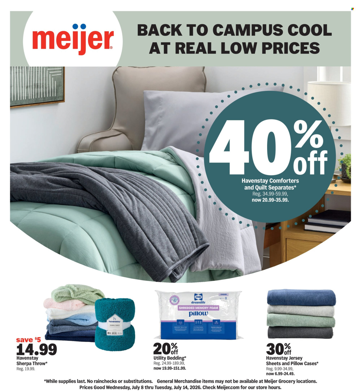 Meijer ad - 07/08/2026 - 07/14/2026. Page 1