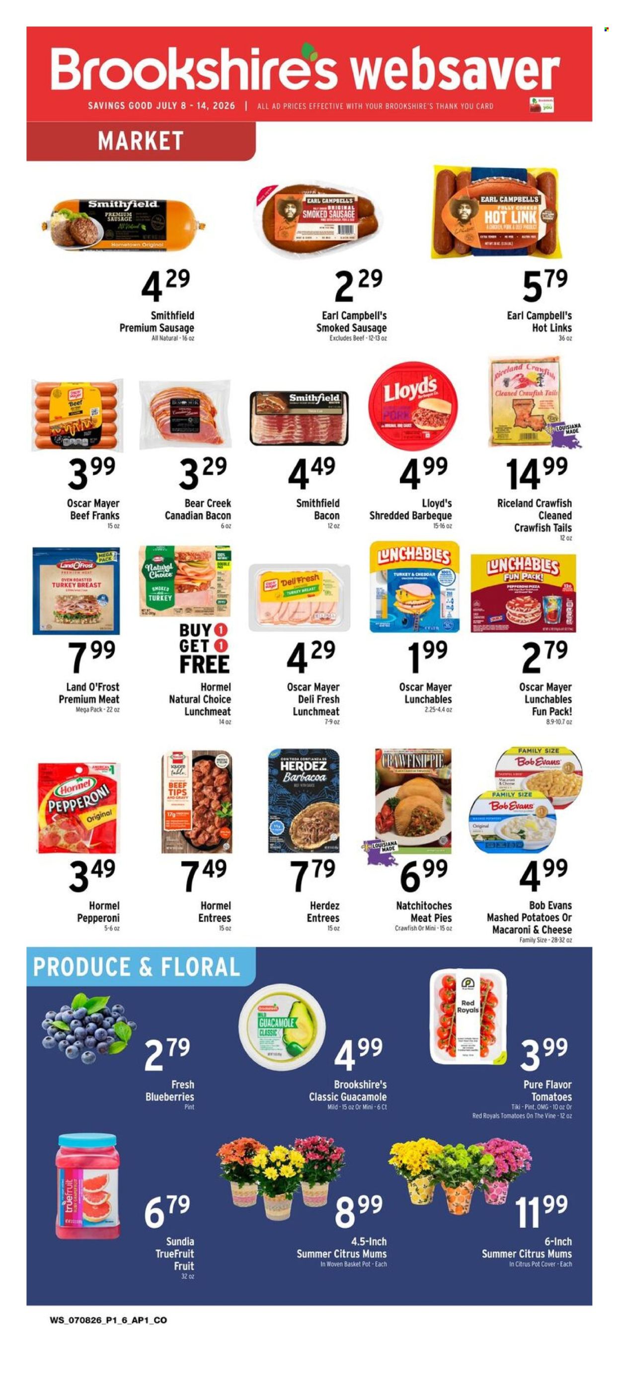 Brookshires ad - 07/08/2026 - 07/14/2026. Page 1