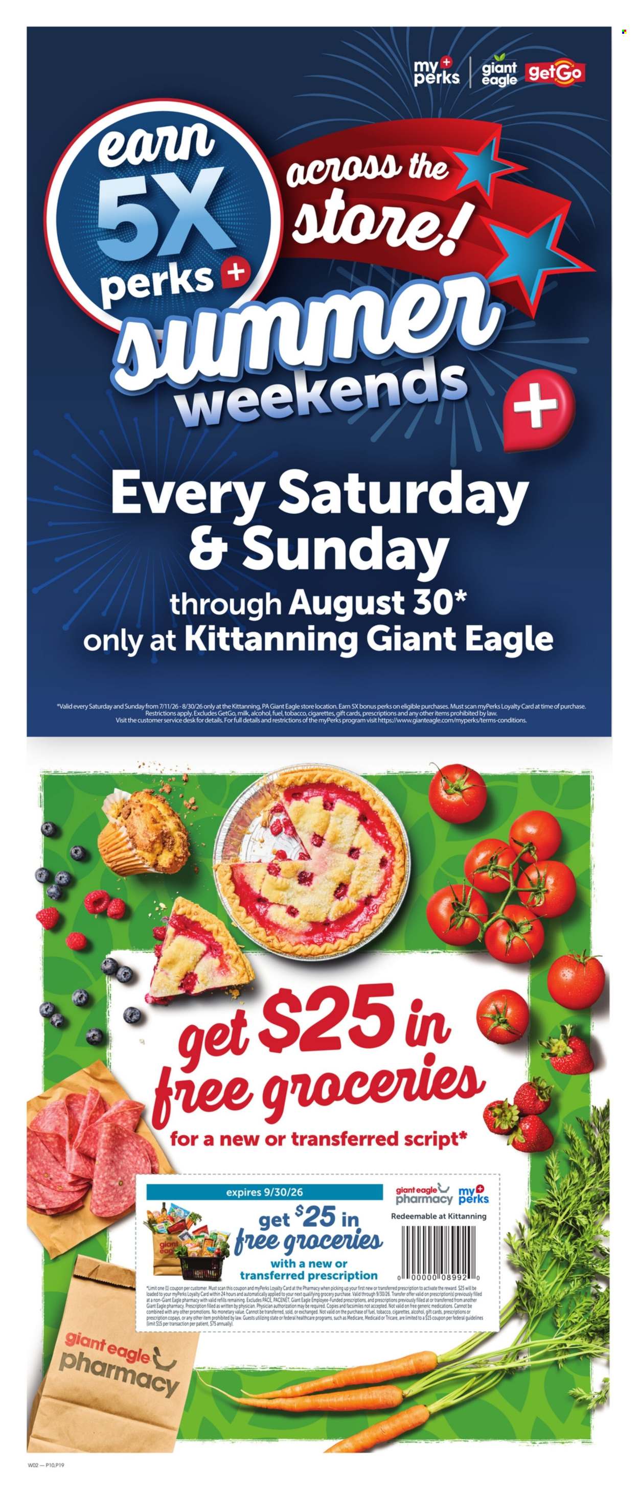Giant Eagle ad - 07/09/2026 - 07/15/2026. Page 2