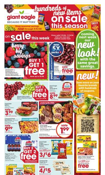 Giant Eagle Flyer - 07/09/2026 - 07/15/2026.