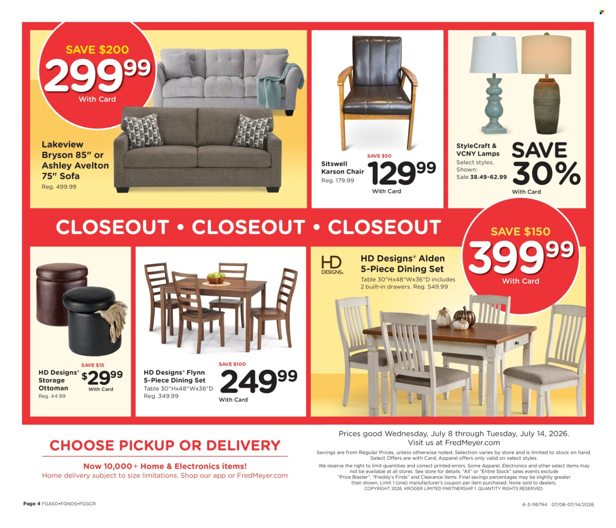 Fred Meyer ad - 07/08/2026 - 07/14/2026. Page 4