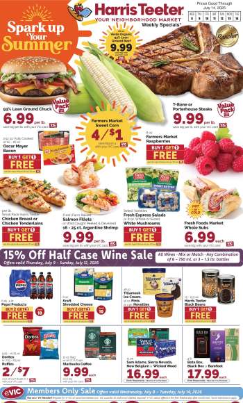 Harris Teeter Flyer - 07/08/2026 - 07/14/2026.