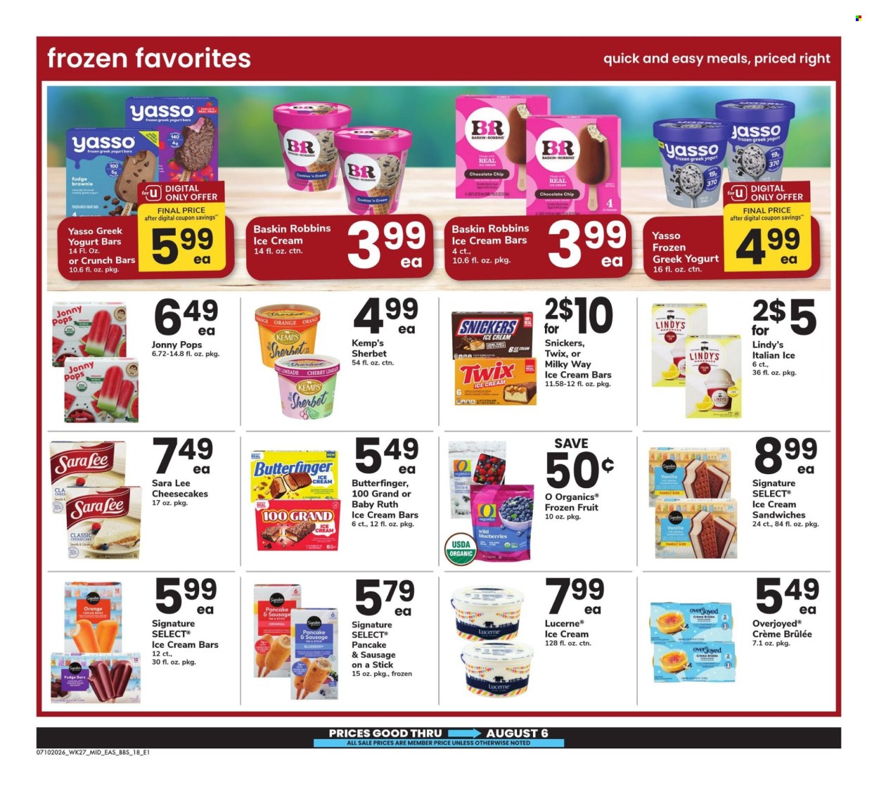 Safeway ad - 07/10/2026 - 08/06/2026. Page 18