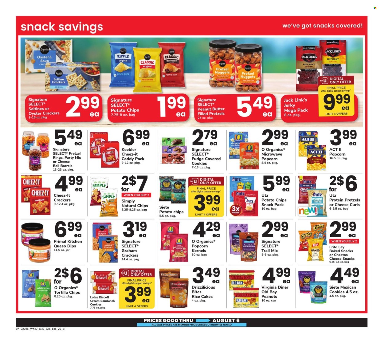 Safeway ad - 07/10/2026 - 08/06/2026. Page 20
