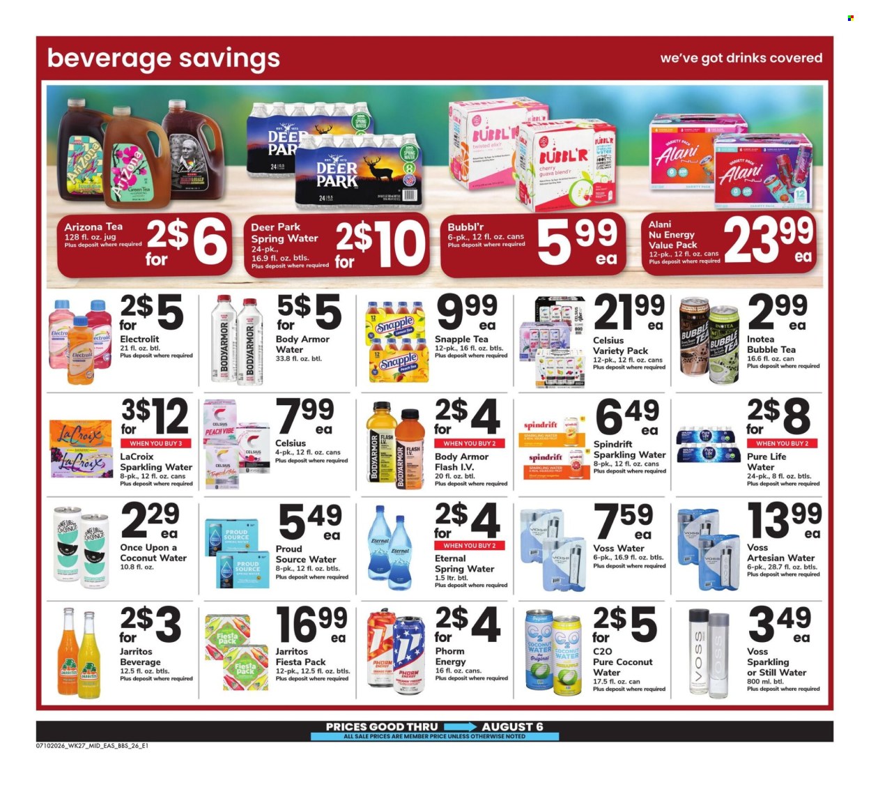 Safeway ad - 07/10/2026 - 08/06/2026. Page 26